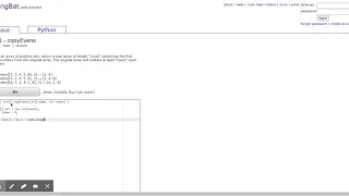 CodingBat Java AP-1 copyEvens