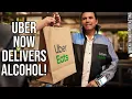Uber Now Delivers Alcohol