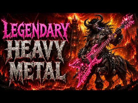 Heavy Metal Guitar Playlist – Powerful Riffs, Fast Solos & Instrumental Rock Fire
