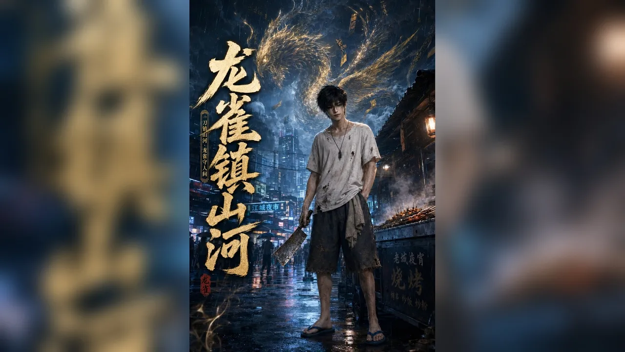 江城夜市,李道尘只是个穿背心、踩拖鞋的烧烤摊老板。可没人知道 视频