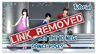 how to get the 10 new dance pose tutorial sakura school simulator easy and real