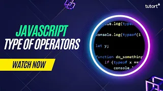 Types of Operators in JavaScript Complete JavaScript Tutorial for Beginners Tutort Academy