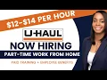 Uhaul Hiring Work from home Job for Teens 16 CLOSED