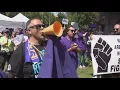 California state workers rally as Newsom s return-to-office mandate takes effect