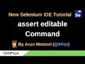 New Selenium IDE - Part 42