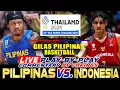 Lagu PHILIPPINES vs INDONESIA 5X5 MENS BASKETBALL SEMIFINALS | 33rd SEA GAMES THAILAND 2025