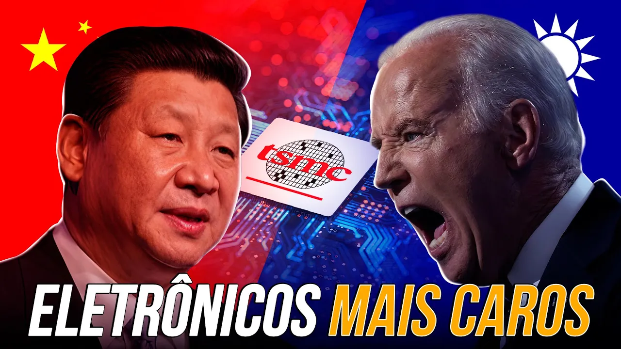 China x Taiwan e o futuro da cadeia de chips