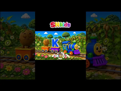 ABC Train | A is for Ant, B is for Banana | Alphabet Song for Kids | SH kids | JKL