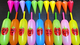 MAKING SLIME WITH PIPING BAG VS BALLOON ! SATISFYING VIDEOS #7610