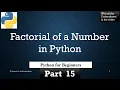 How to Calculate Factorial of a Number in Python