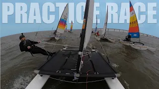 Hobie 14 North Americans⛵️Practice Race