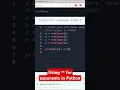 Python exponents power operator