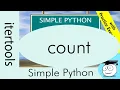 Count Iterators Simple Python Tutorials