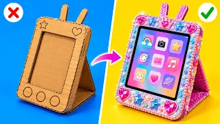 أفكار من الكرتون اصنعها بنفسك 📦✨ أشغال ممتعة لصنعها عندما تشعر بالملل من 123 GO!