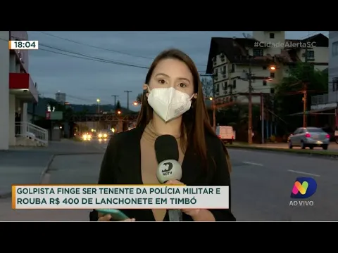 Lanchonete é alvo de golpe após homem se passar por tenente da Polícia Militar