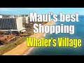 Explore Whaler s Village Mall in Ka anapali Maui Guided Tour Shopping Restaurants