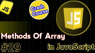 Mastering Array Methods in JavaScript - Part 1