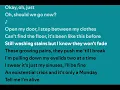 The Regrettes  Monday Full Lyrics