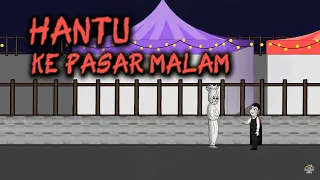 Hantu Masuk Ke Rumah Hantu - Animasi Horor Kartun Lucu - Warganet Life