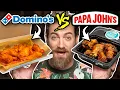 Domino s vs Papa John s Taste Test FOOD FEUDS