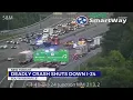 Deadly crash shuts down I-24E between I-40 and I-440 in South Nashville