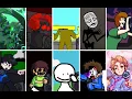 Ectospam Every Turn a Different Character Sings 🎶 (FNF Ectospam but Everyone Sings It)