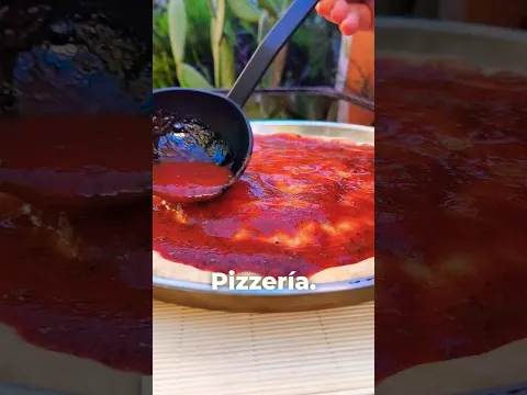 Salsa Express para PIZZAS 🍕🍕🍕 #pizza #recetafacil
