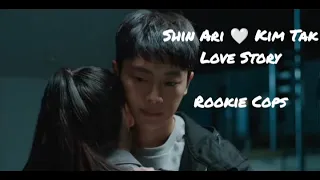 shin ari u0026 kim tak rookie cops kdrama chun young min lee sin young rookiecops kdrama