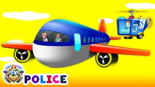 Download ChuChu TV Police Rain and a plane - Airplane Chase Episode - Fun Stories for Children MP3