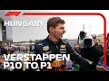 How Verstappen Won From Tenth 2022 Hungarian Grand Prix