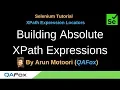XPath Expression Locators - Part 4
