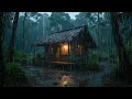 Download Lagu Night Rain and Thunder in the Quiet Forest for Gentle Ambience