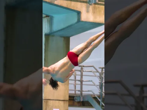 Sam Fricker diving
