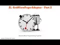 GridViewPagerAdapter - Part 2