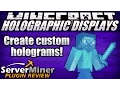 How to create holograms in Minecraft with HolographicDisplays Plugin