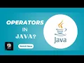 Java Operators Explained Arithmetic Relational Logical Hindi English BaseCode