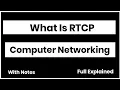 What is RTCP Real-Time Transport Control Protocol In Computer Networking
