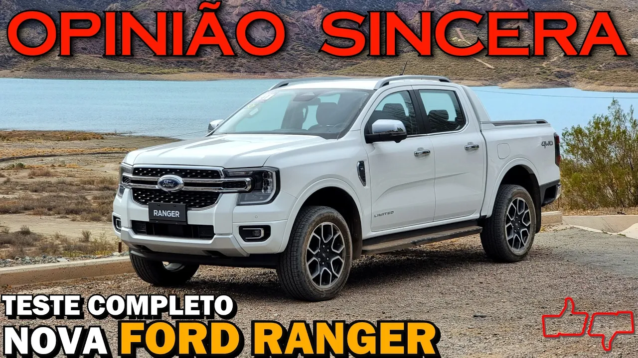 Nova Ford Ranger V6 2024: MELHOR, mais incrível PICAPE DIESEL! Teste completo. Preço, consumo, vale?