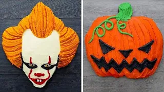 Biskuittorte-Rezept | Halloween-Torte selber machen | Kikis Kitchen. 