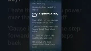 Olivia Rodrigo 1 Step Forward 3 Steps Back 