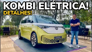 NOVA KOMBI ELÉTRICA EM DETALHES - Falando de Carro