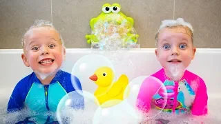 BATH SONG Nursery Rhymes Kids Songs Gaby And Alex 