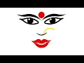 Maa Durga Face Using Python Turtle CoderHuBhai