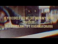 Download Lagu If You Could See Me Crying in My Room cover by. Iriana Herawati ft. Ragawardhana