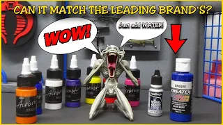 Testing Hobby Lobby s New Airbrush Paint Line-Step by Step