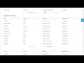 PrimeReact Paginator with Bootstrap Material and Custom styles
