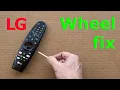 LG Magic remote control scroll wheel OK button repair
