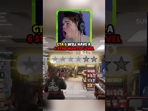 GTA 6 have a 6 STAR WANTED LEVEL!