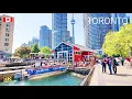Beautiful Toronto Downtown Waterfront 2026 Walking Tour 4K Canada Travel vlog