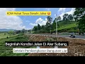 Download Lagu Beginilah Kondisi Jalan Ci Ater Subang, Setelah Pembongkaran Bangunan Liar
